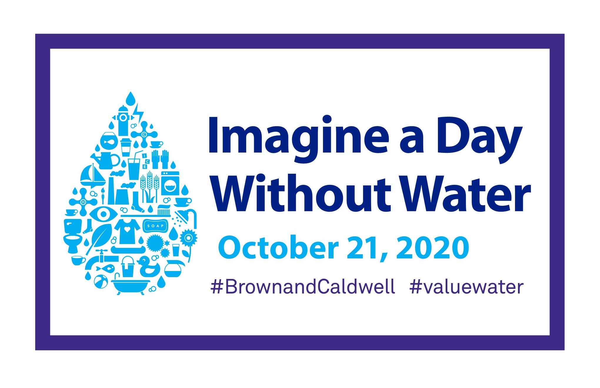 Brown and Caldwell joins 6th annual Imagine a Day Without Water