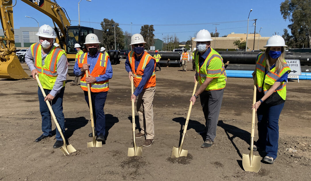 Construction begins on new membrane filtration reverse osmosis treatment facility