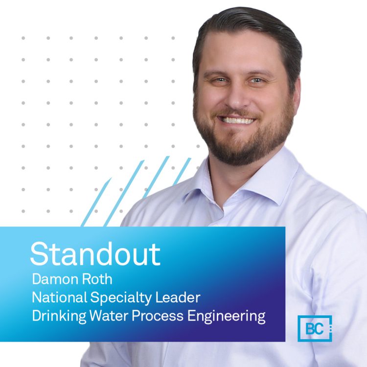 Damon Roth, Brown and Caldwell National Specialty Leader for Drinking Water Process Engineering