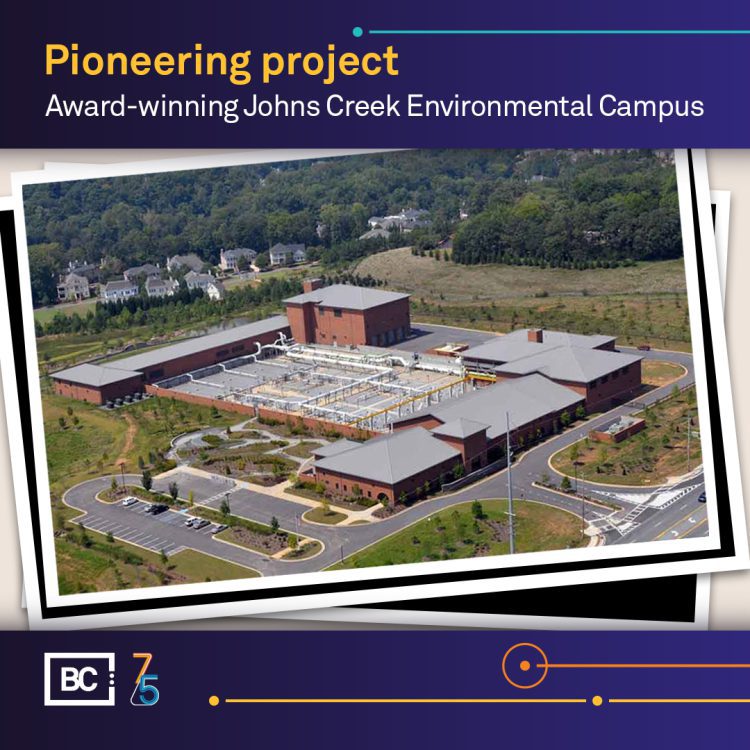 Johns Creek Environmental Campus design-build project