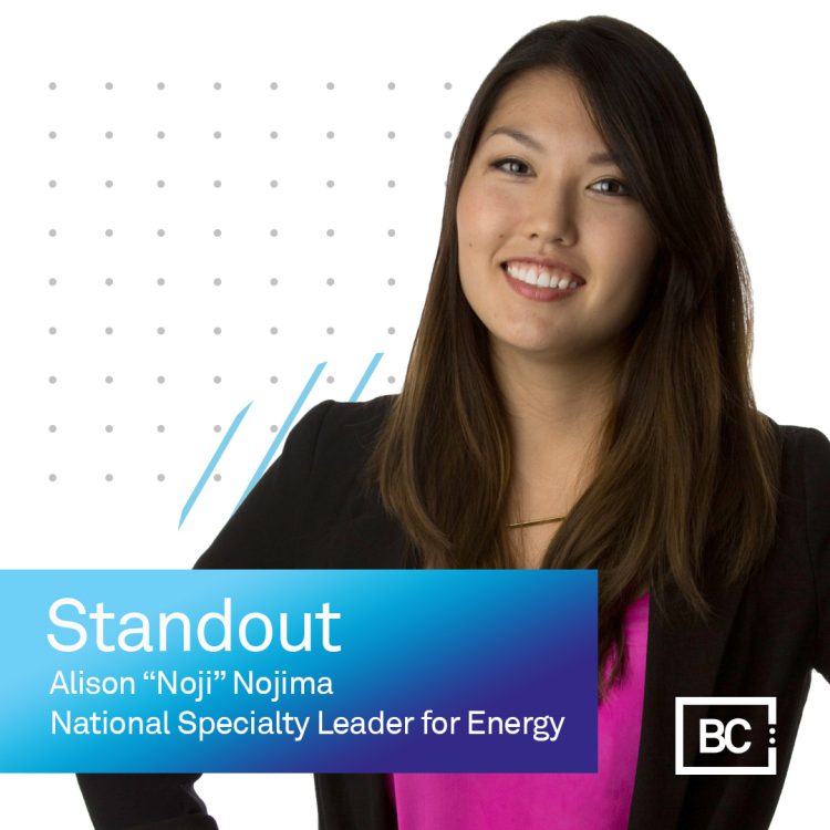 Alison “Noji” Nojima, Brown and Caldwell's new National Specialty Leader for Energy